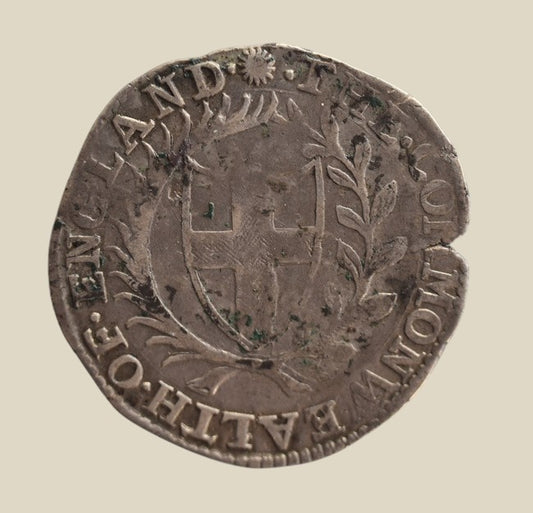 Commonwealth 1656 Sixpence