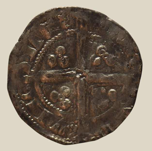 Edward III Pre-Treaty Penny Series A / Florin Mule Durham