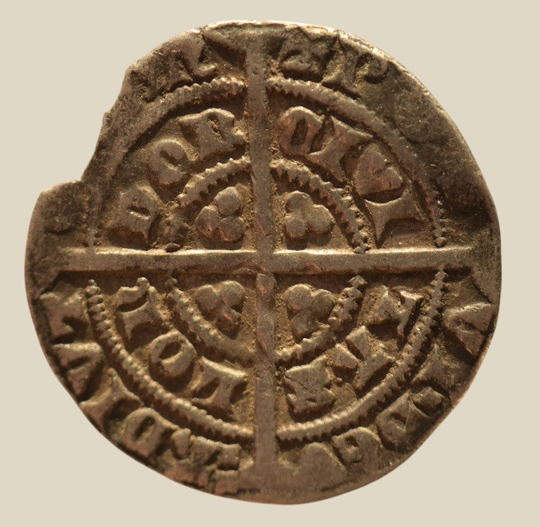 Edward III Transitional Treaty Period Halfgroat Ex. Clarendon