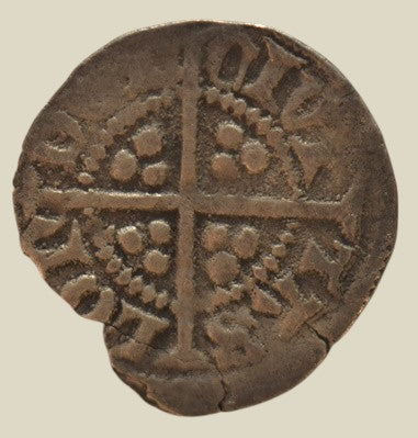 Edward III Transitional Period Halfpenny London