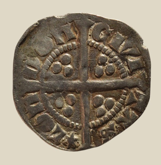 Edward III 2nd Coinage Halfpenny Class 3a