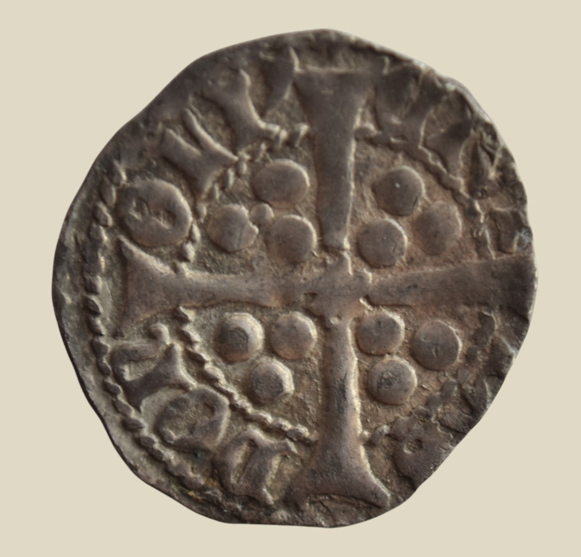 Edward IV 1st Reign Penny King's Receiver Durham