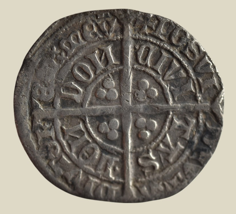 Edward III Post Treaty Halfgroat with Chainmail