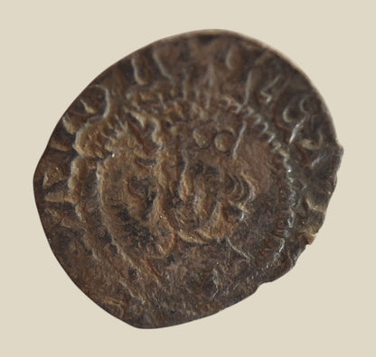 Henry VI Leaf Mascle / Pinecone Mascle Issue Mule Halfpenny Calais