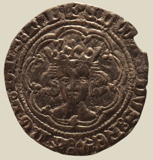 Edward III Treaty Period Halfgroat