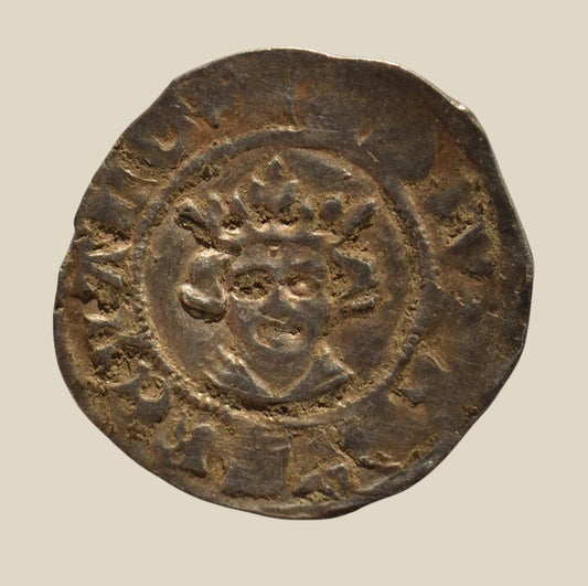 Edward III 2nd Coinage Halfpenny Class 5(ii)