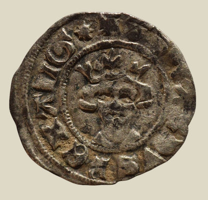 Edward III 2nd Coinage Halfpenny Class 5(i)