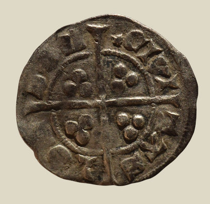 Edward III 2nd Coinage Halfpenny Class 5(i)