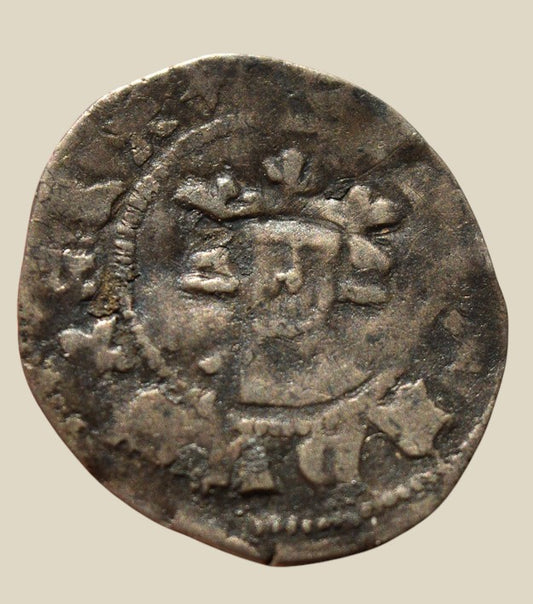 Edward III 2nd Coinage Farthing Class 1a